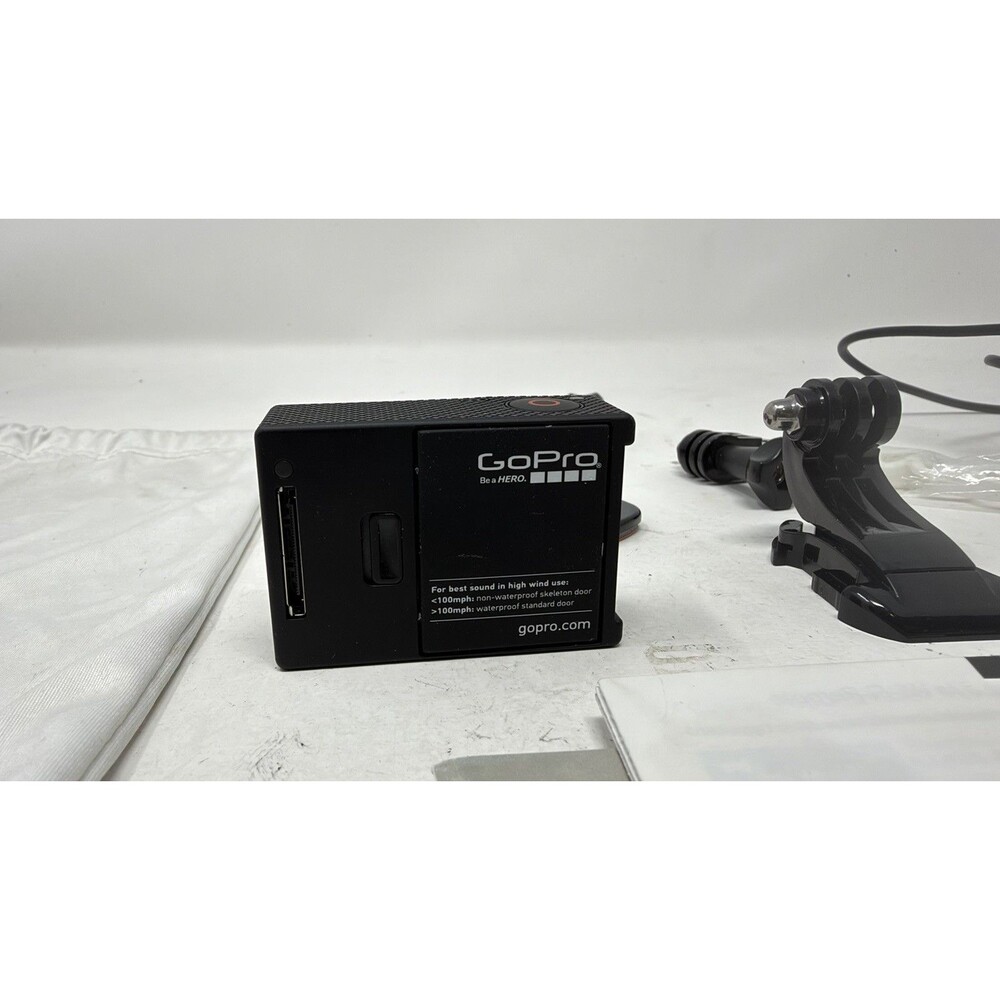 GoPro Hero 3+ Action Camera - Silver With Battery, Case, & More - Tested Works - Picture 3 of 12